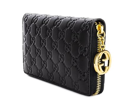 gucci signature wallet men's|gucci icon gucci signature wallet.